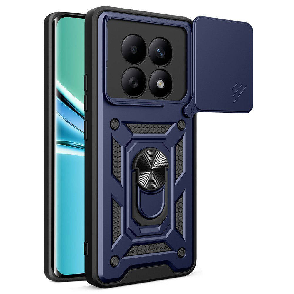 Pouzdro pro Xiaomi Poco M8 / Redmi Note 15 5G / Note 15 4G, Techsuit, CamShield, Modrá