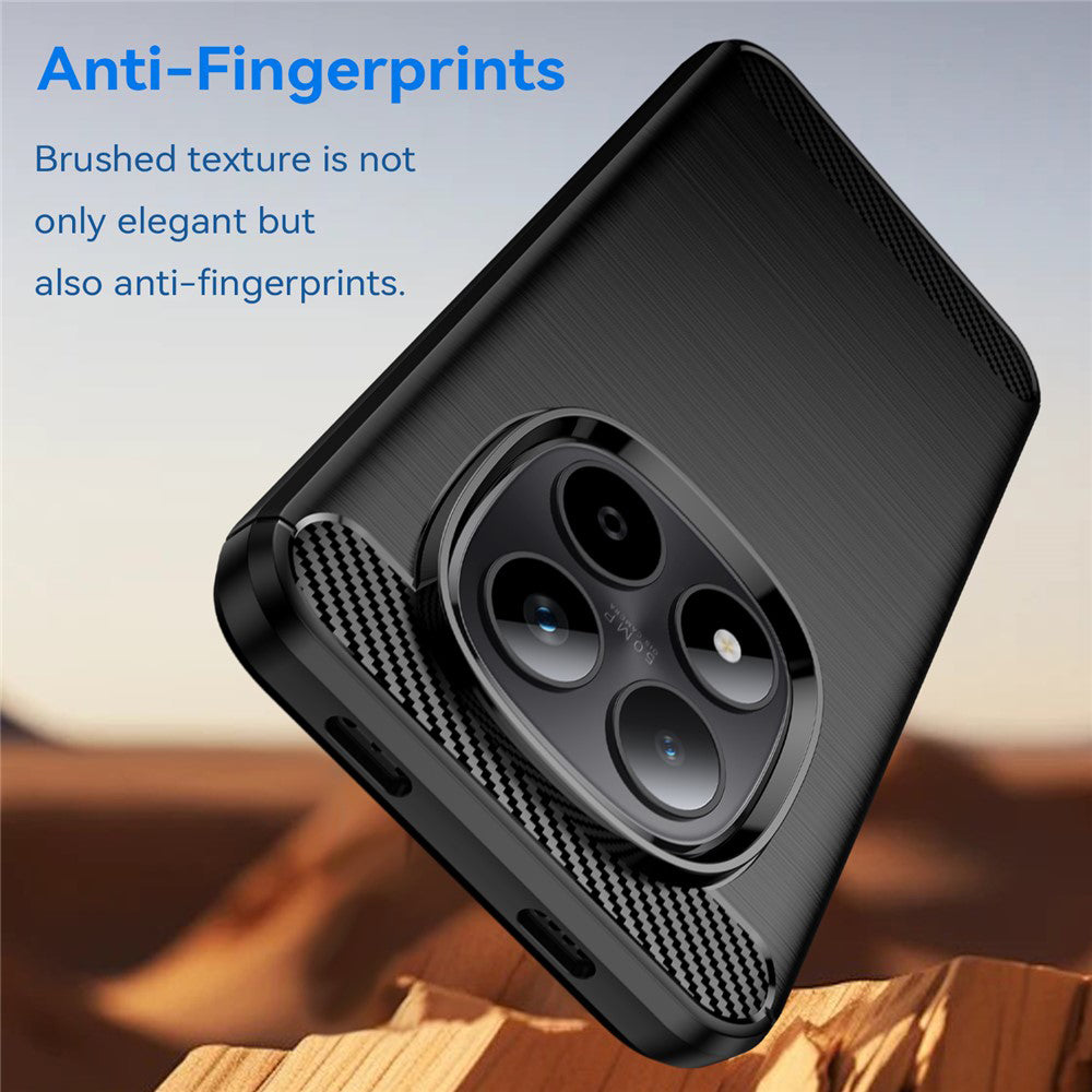 Pouzdro pro Xiaomi Poco M8 / Redmi Note 15 5G / Note 15 4G, Techsuit, Carbon, Černá