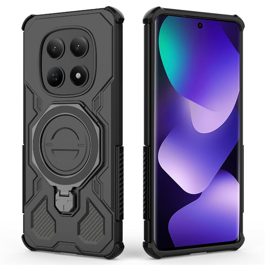 Pouzdro pro Xiaomi Poco M8 / Redmi Note 15 5G, Techsuit, Carbon Shield Pro, Bílá