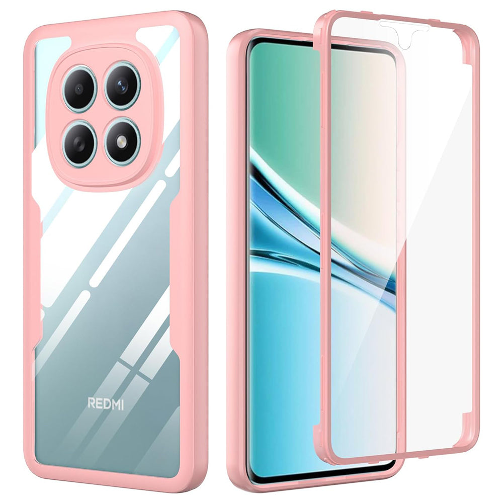 Pouzdro pro Xiaomi Poco M8 / Redmi Note 15 5G, Techsuit, ColorVerse 360, Růžové