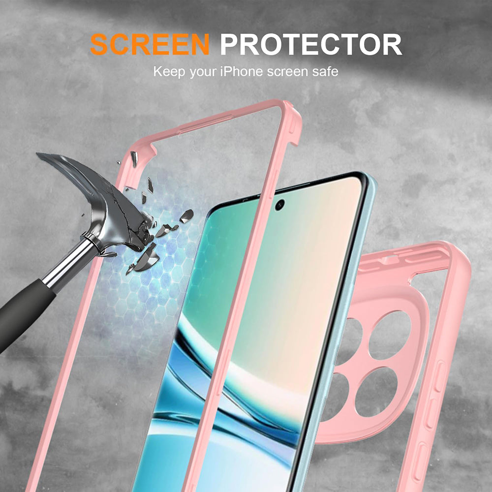 Pouzdro pro Xiaomi Poco M8 / Redmi Note 15 5G, Techsuit, ColorVerse 360, Růžové
