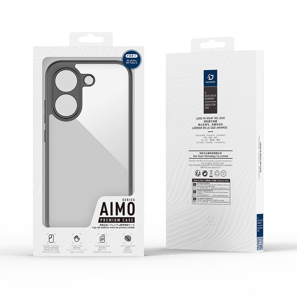 Pouzdro pro Xiaomi Poco X8 Pro, DUX DUCIS, Aimo, Černé