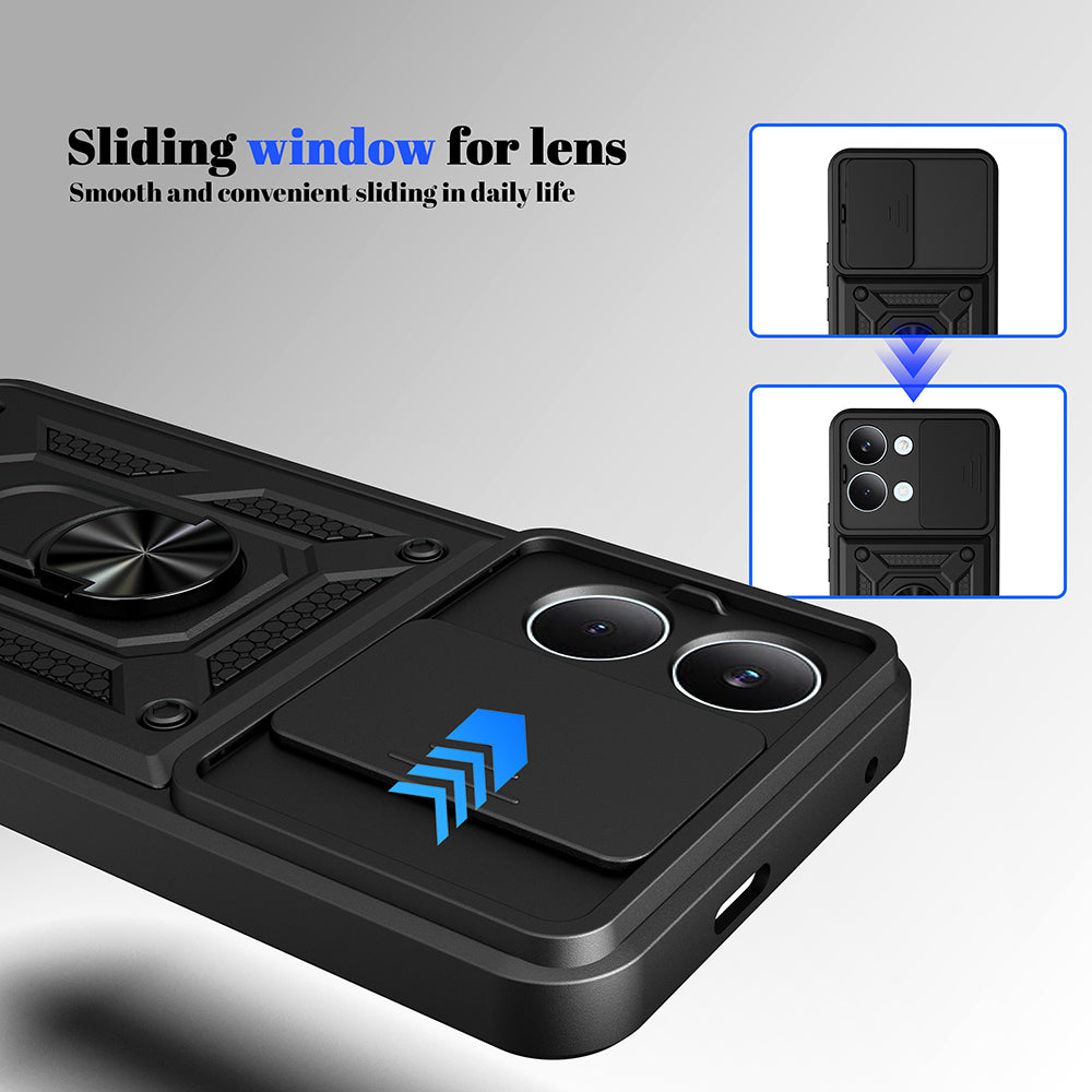 Pouzdro pro Xiaomi Poco X8 Pro Max, Techsuit, CamShield, Modrá