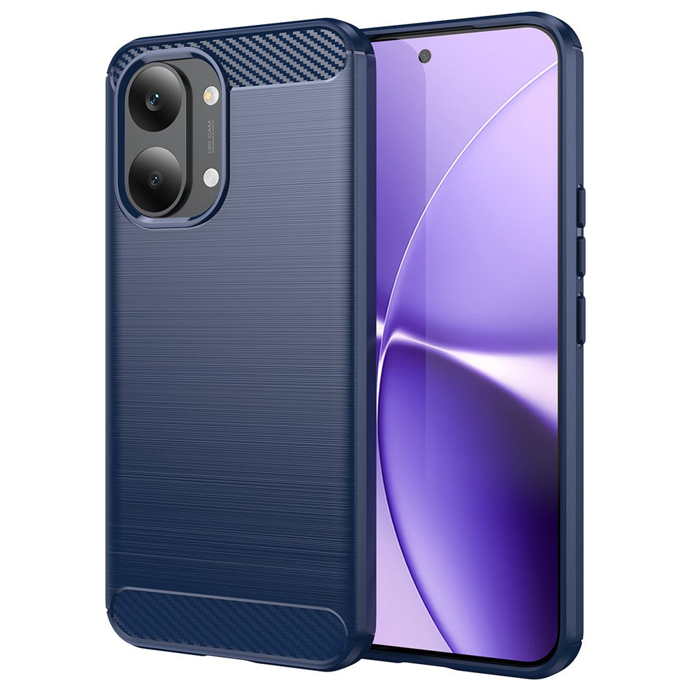 Pouzdro pro Xiaomi Poco X8 Pro Max, Techsuit, Carbon, Modrá