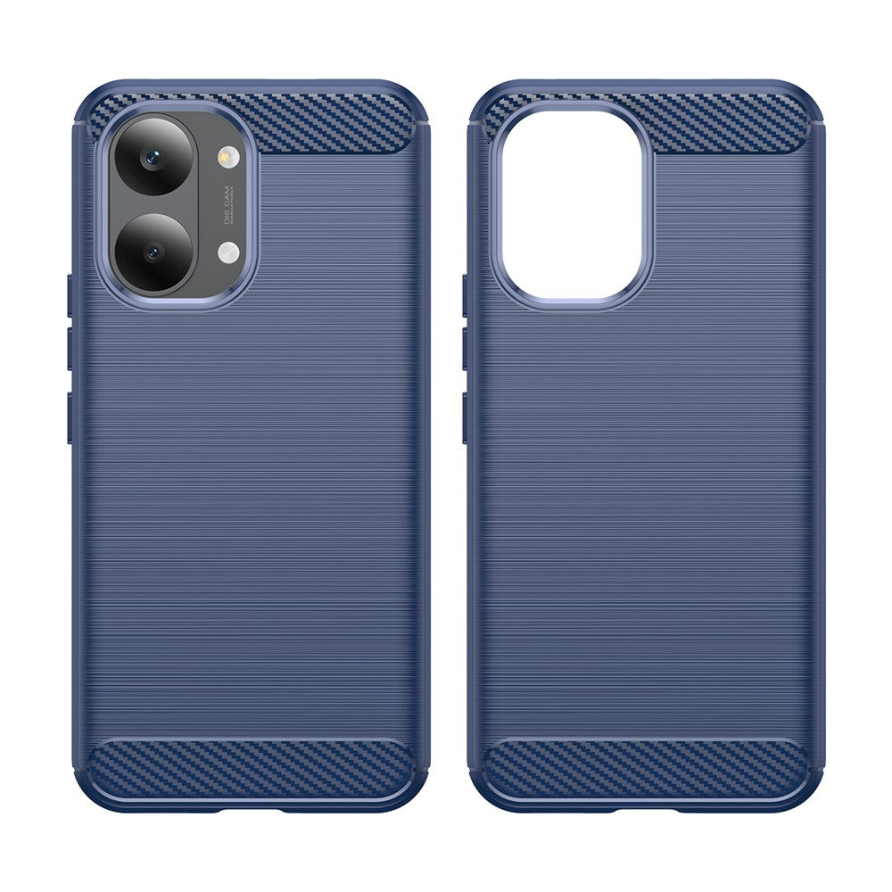 Pouzdro pro Xiaomi Poco X8 Pro Max, Techsuit, Carbon, Modrá