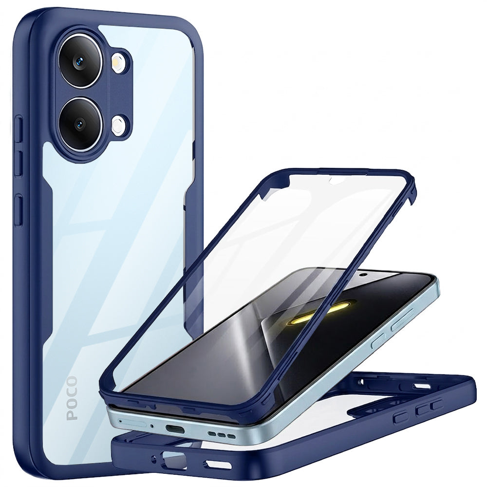 Pouzdro pro Xiaomi Poco X8 Pro Max, Techsuit, ColorVerse 360, Modré
