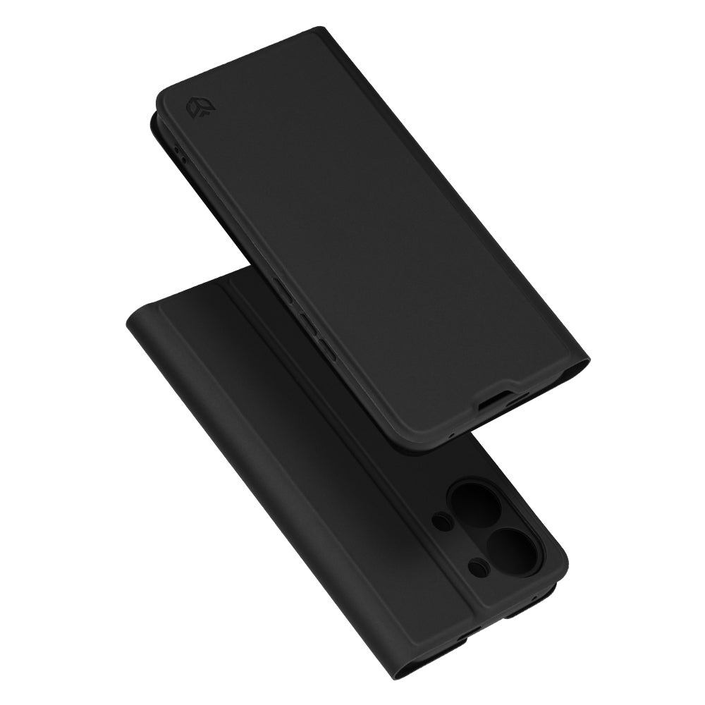 Pouzdro pro Xiaomi Poco X8 Pro Max, Techsuit, Magskin Book, Černá