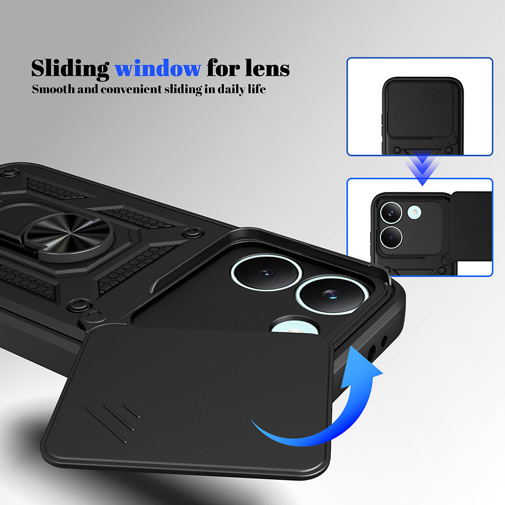 Pouzdro pro Xiaomi Poco X8 Pro, Techsuit, CamShield, Modrá