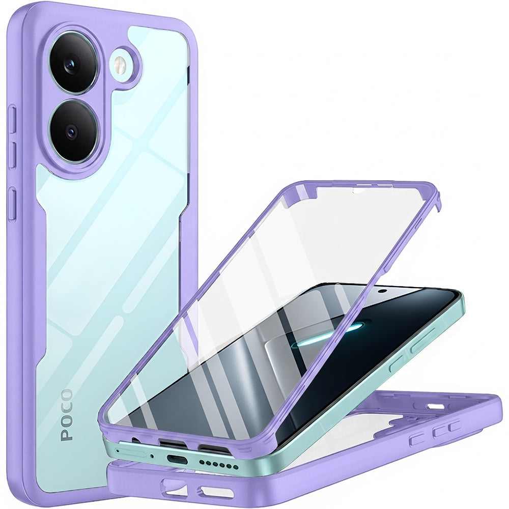 Pouzdro pro Xiaomi Poco X8 Pro, Techsuit, ColorVerse 360, Fialové