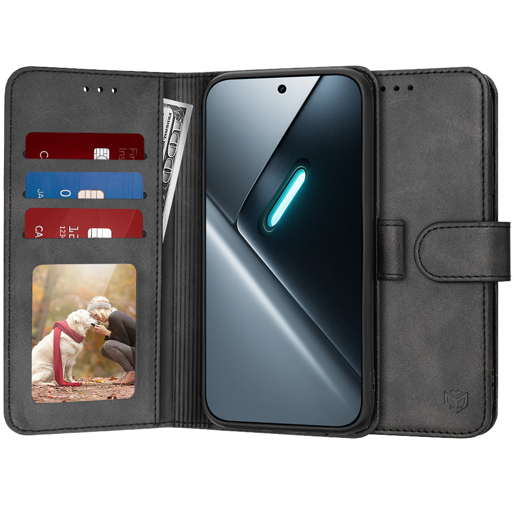 Pouzdro pro Xiaomi Poco X8 Pro, Techsuit, Diary Book, Černá