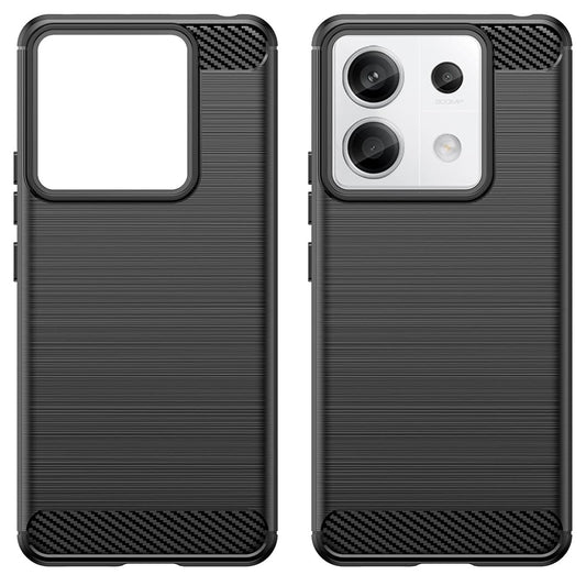 Pouzdro pro Xiaomi Redmi 13C 5G / 13C / Poco C65, Techsuit, Carbon, Černé
