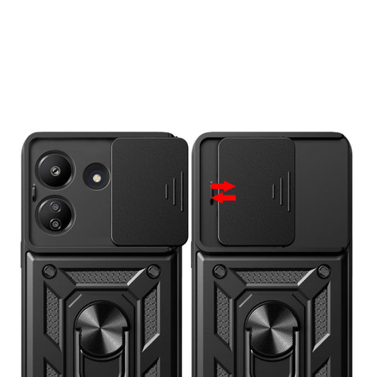 Pouzdro pro Xiaomi Redmi 13C 5G, Techsuit, CamShield, Zelené