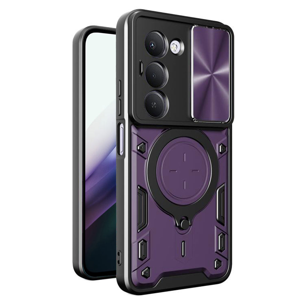 Pouzdro pro Xiaomi Redmi 15 5G / 15 4G, Techsuit, CamGuard Pro, Fialové