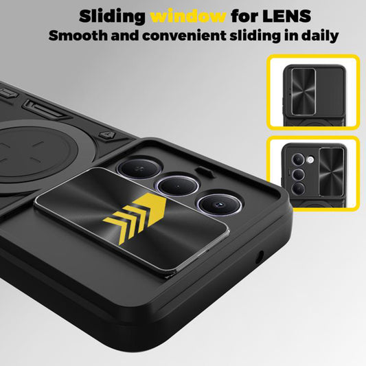 Pouzdro pro Xiaomi Redmi 15 5G / 15 4G, Techsuit, CamGuard Pro, Červené