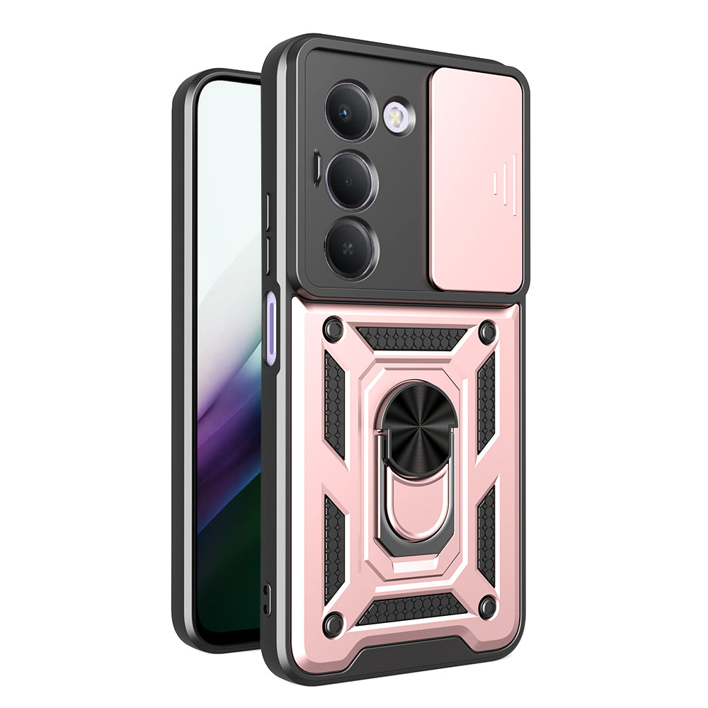Pouzdro pro Xiaomi Redmi 15 5G / 15 4G, Techsuit, CamShield, Růžové