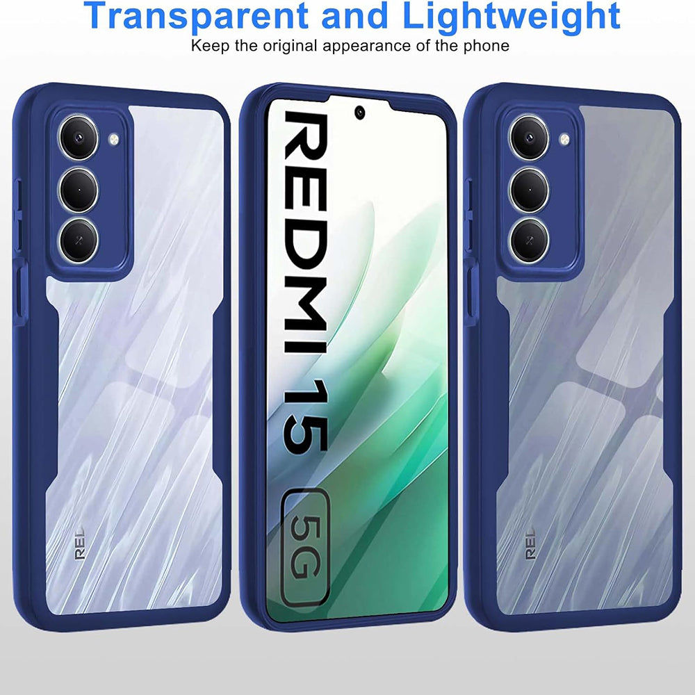 Pouzdro pro Xiaomi Redmi 15 5G / 15 4G, Techsuit, ColorVerse 360, Modré