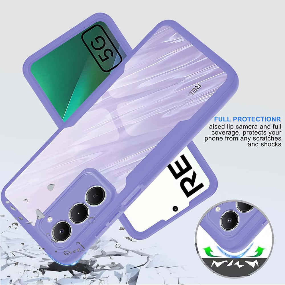 Pouzdro pro Xiaomi Redmi 15 5G / 15 4G, Techsuit, ColorVerse 360, Fialová