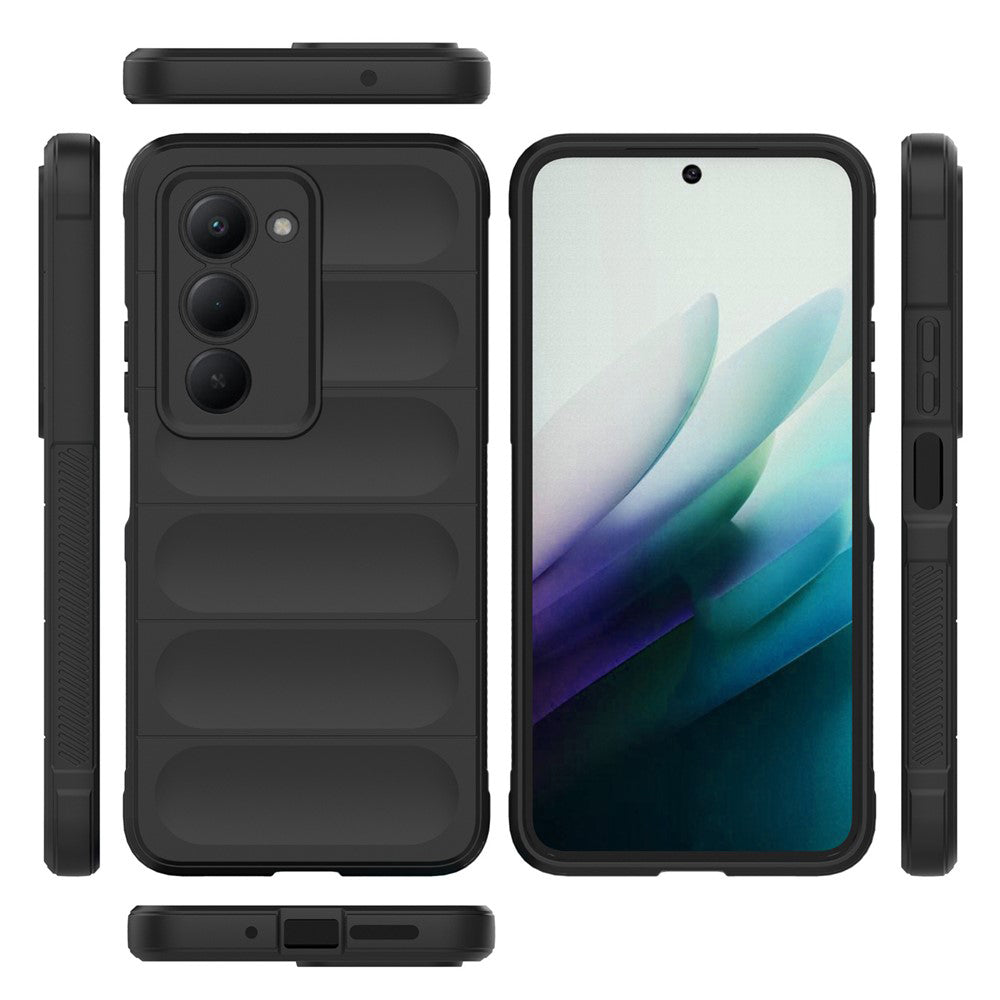 Pouzdro pro Xiaomi Redmi 15 5G / 15 4G, Techsuit, Magic Shield, Černá