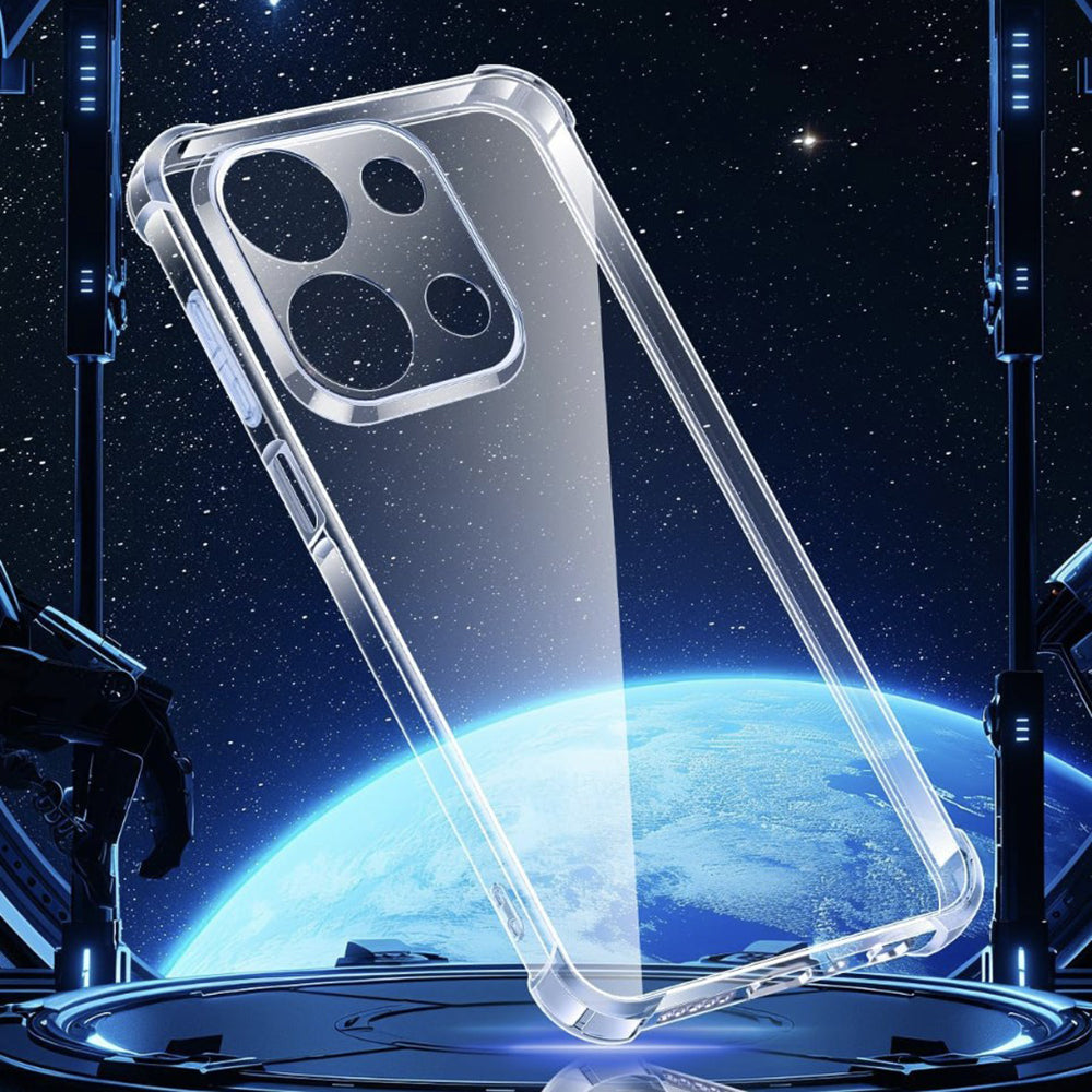 Pouzdro pro Xiaomi Redmi 15C 5G / 15C 4G, Techsuit, Odolné proti nárazům, Průhledné