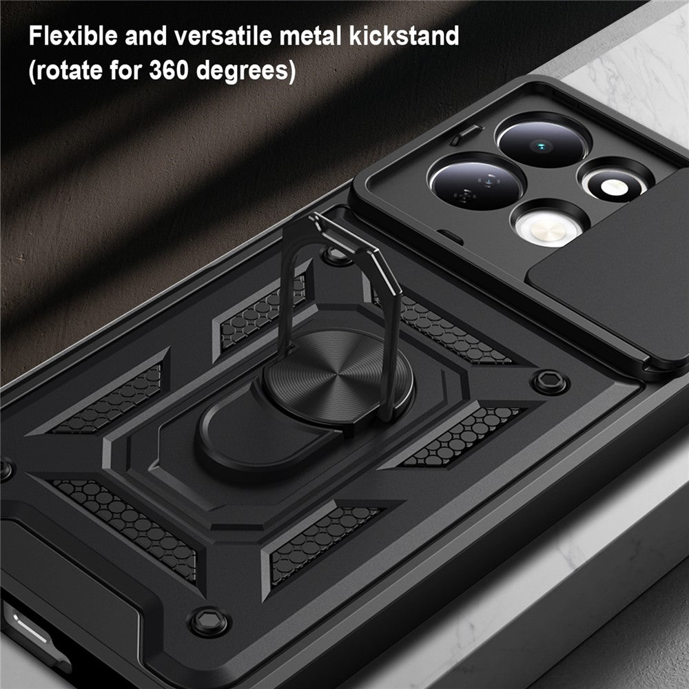 Pouzdro pro Xiaomi Redmi 17 5G / 17 4G, Techsuit, CamShield, Zlaté