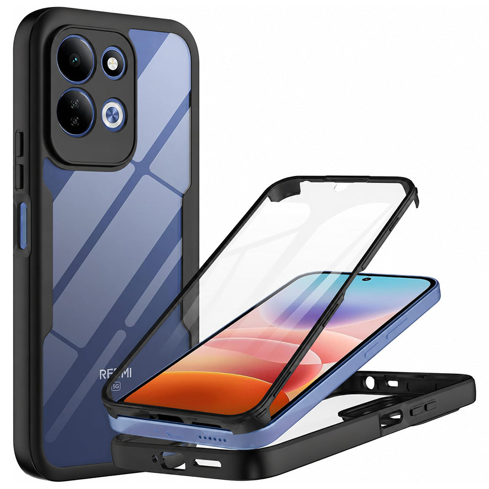 Pouzdro pro Xiaomi Redmi 17 5G / 17 4G, Techsuit, ColorVerse 360, Černá