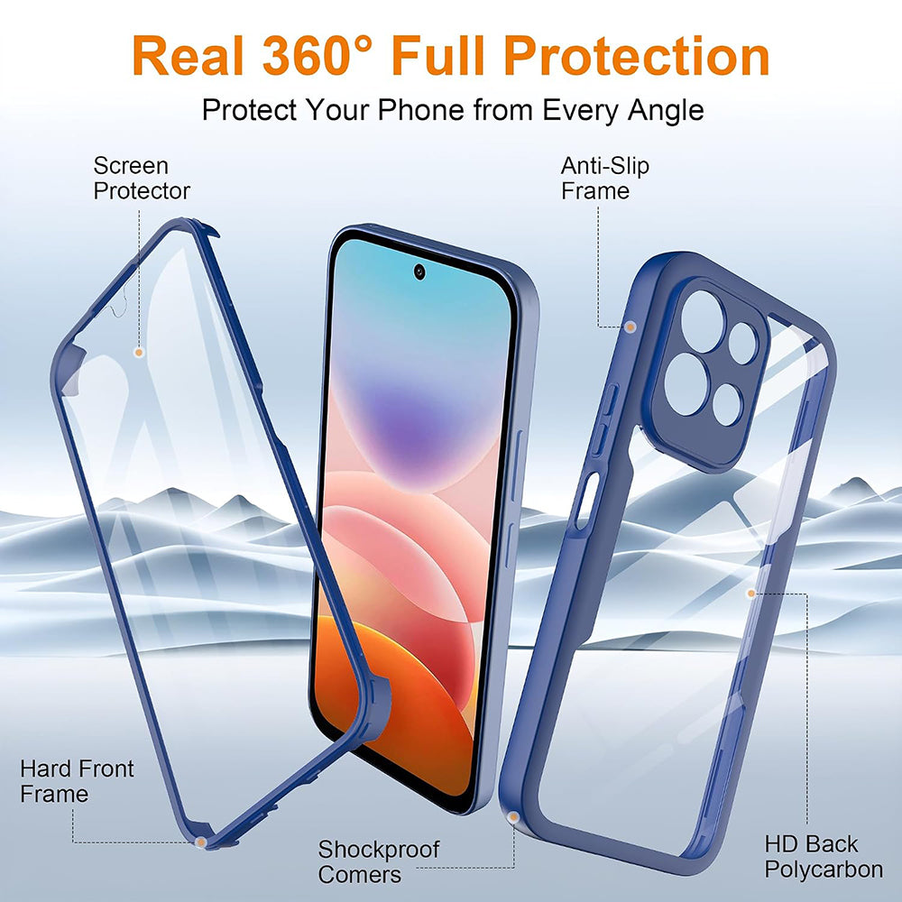 Pouzdro pro Xiaomi Redmi 17 5G / 17 4G, Techsuit, ColorVerse 360, růžové