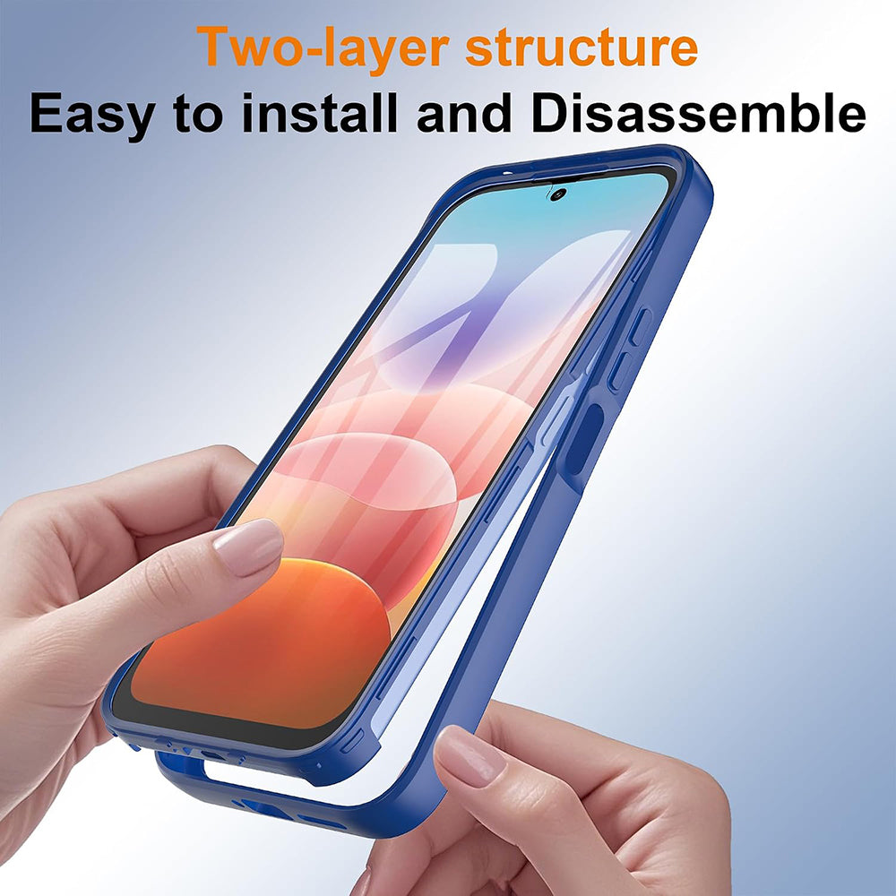Pouzdro pro Xiaomi Redmi 17 5G / 17 4G, Techsuit, ColorVerse 360, růžové