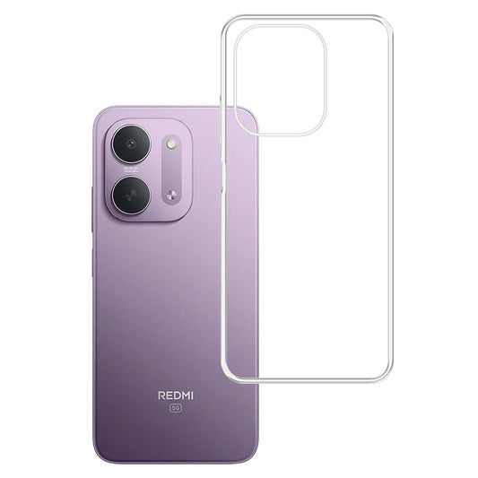 Pouzdro pro Xiaomi Redmi 17C 5G, 3MK, Clear, Průhledné