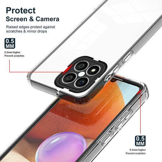 Pouzdro pro Xiaomi Poco M6 / Redmi 13C 5G / Poco C65 / Redmi 13C, OEM, Enviro Hybrid, černé