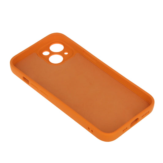 Pouzdro pro Xiaomi Poco C65 / Redmi 13C, OEM, silikonové, oranžové