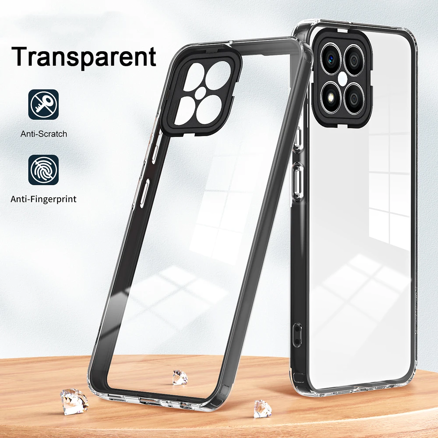 Pouzdro pro Xiaomi Poco M6 / Redmi 13C 5G / Poco C65 / Redmi 13C, OEM, Enviro Hybrid, černé