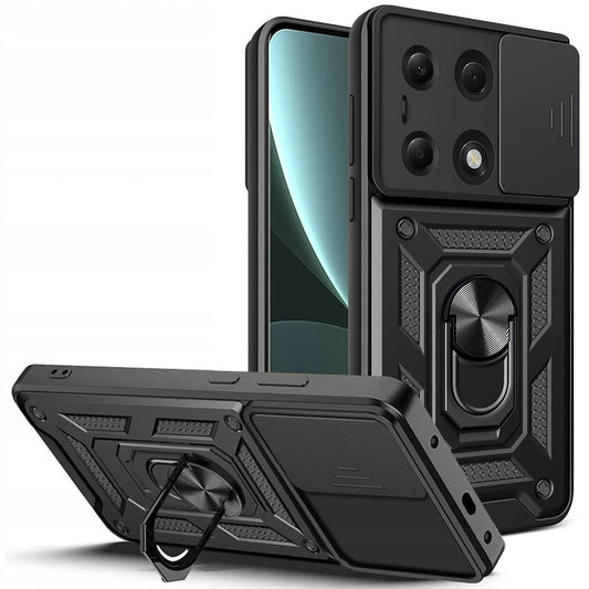 Pouzdro pro Xiaomi Redmi Note 13 Pro 4G / M6 Pro, Tech-Protect, CamShield Pro, černé
