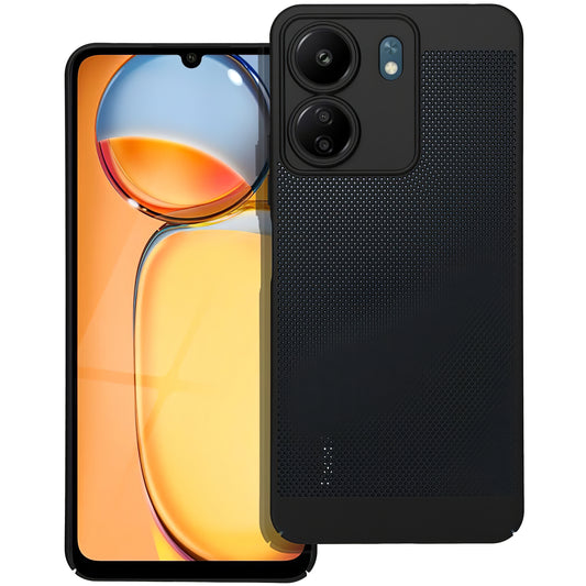 Kryt pro Xiaomi Poco C65 / Redmi 13C, OEM, Breezy, černý