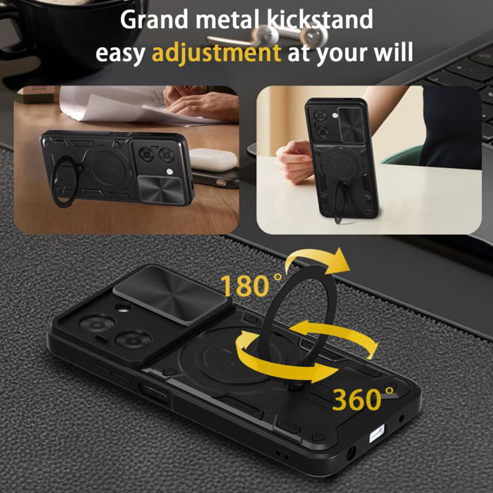 Pouzdro pro Xiaomi Redmi A5 4G (Regionální), Techsuit, CamGuard Pro, Černá