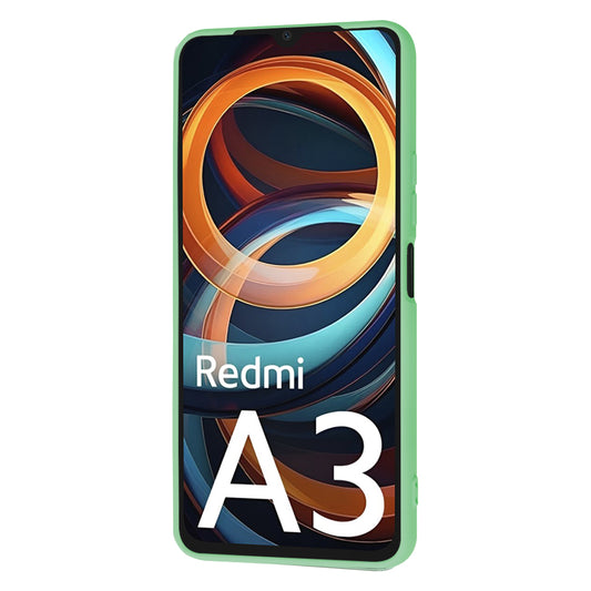 Pouzdro pro Xiaomi Redmi A3x / A3, Techsuit, SoftFlex, Světle zelené