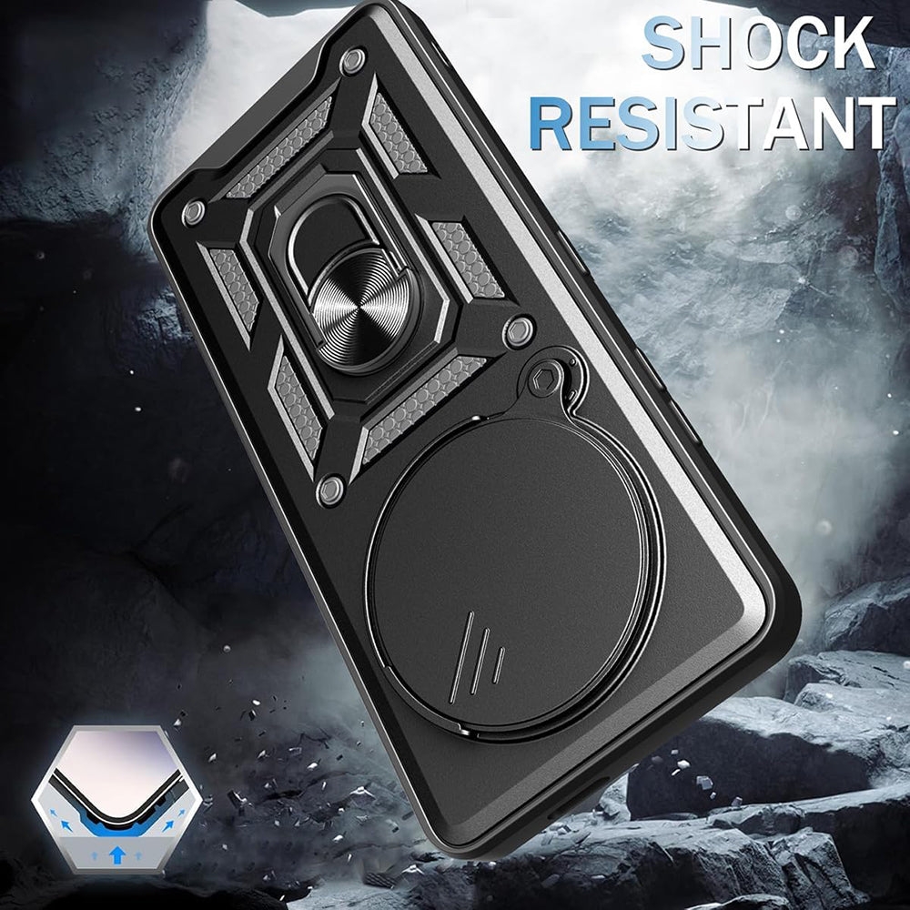 Pouzdro pro Xiaomi Redmi A5 4G (Standard), Techsuit, CamShield, Černá