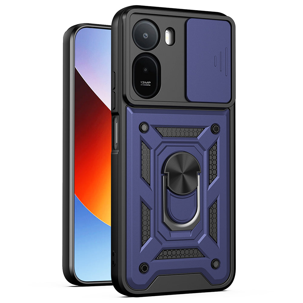 Pouzdro pro Xiaomi Redmi A7 Pro 4G, Techsuit, CamShield, Modré