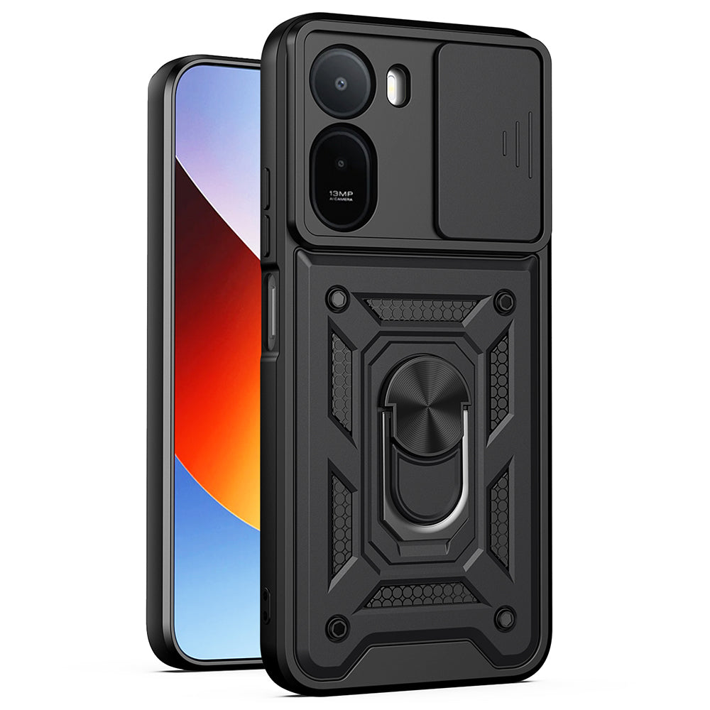 Pouzdro pro Xiaomi Redmi A7 Pro 4G, Techsuit, CamShield, Černé