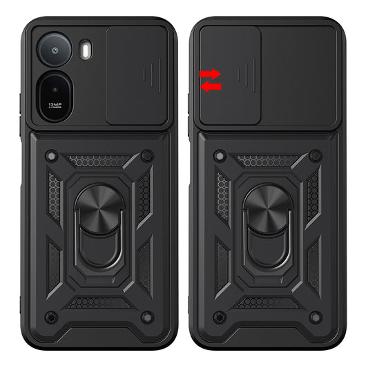 Pouzdro pro Xiaomi Redmi A7 Pro 4G, Techsuit, CamShield, Růžově zlaté