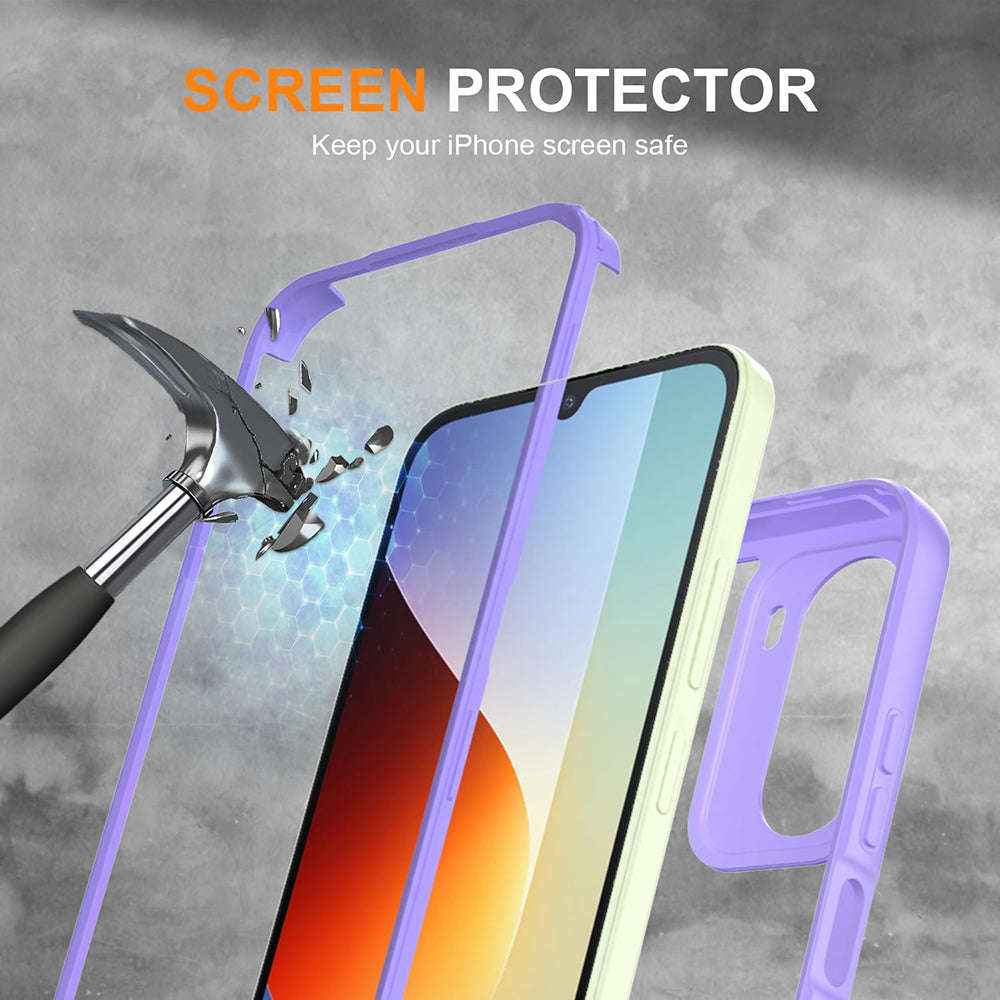 Pouzdro pro Xiaomi Redmi A7 Pro 4G, Techsuit, ColorVerse 360, Fialové