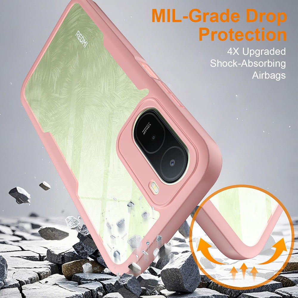 Pouzdro pro Xiaomi Redmi A7 Pro 4G, Techsuit, ColorVerse 360, Růžové