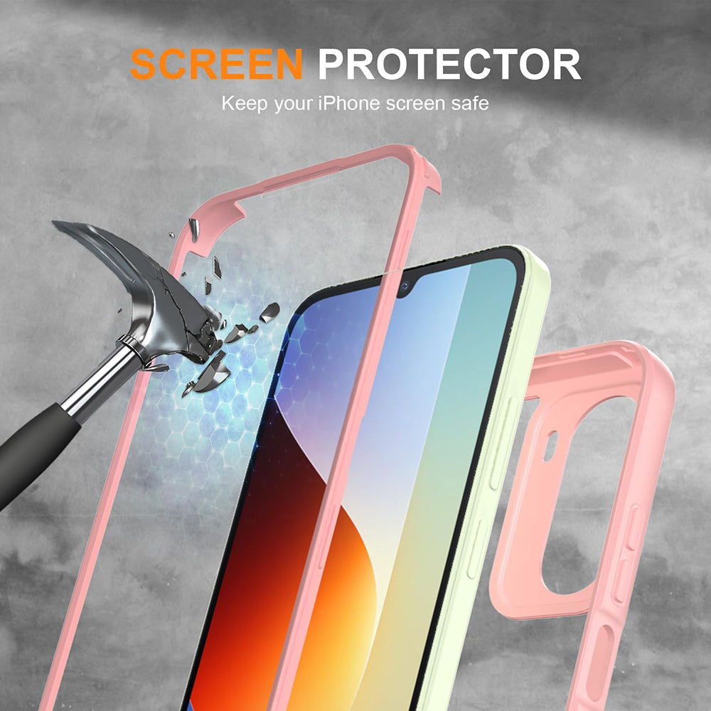 Pouzdro pro Xiaomi Redmi A7 Pro 4G, Techsuit, ColorVerse 360, Růžové
