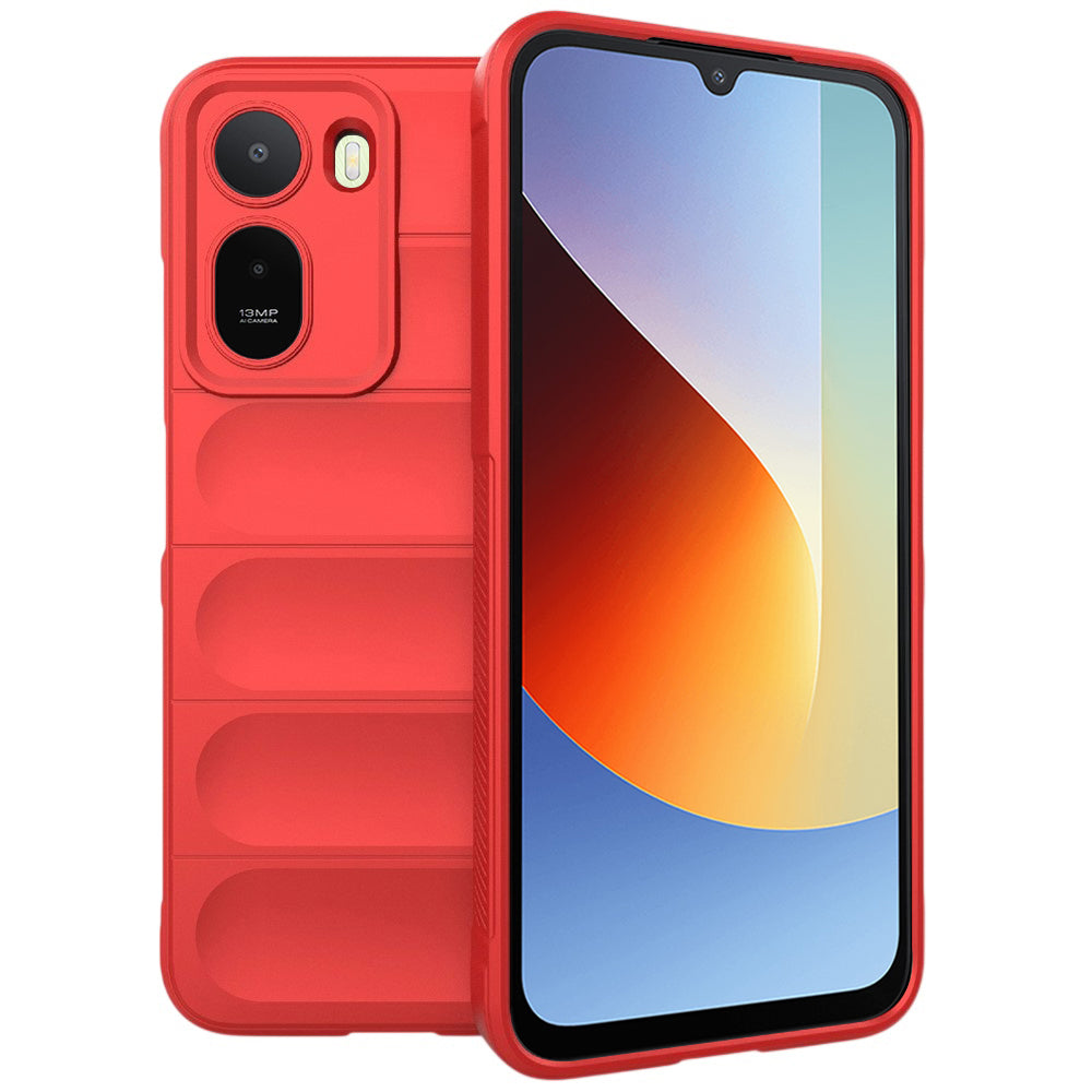 Pouzdro pro Xiaomi Redmi A7 Pro 4G, Techsuit, Magic Shield, červené