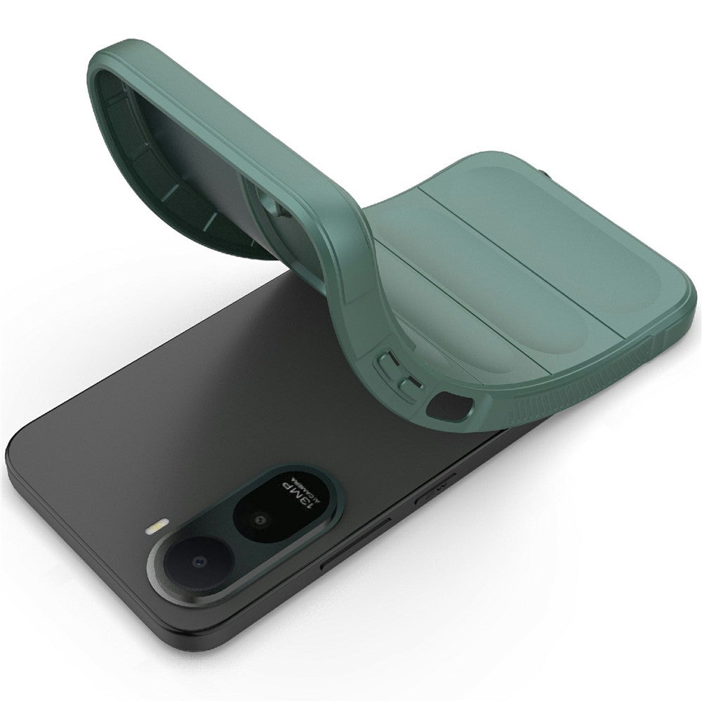 Pouzdro pro Xiaomi Redmi A7 Pro 4G, Techsuit, Magic Shield, Zelené