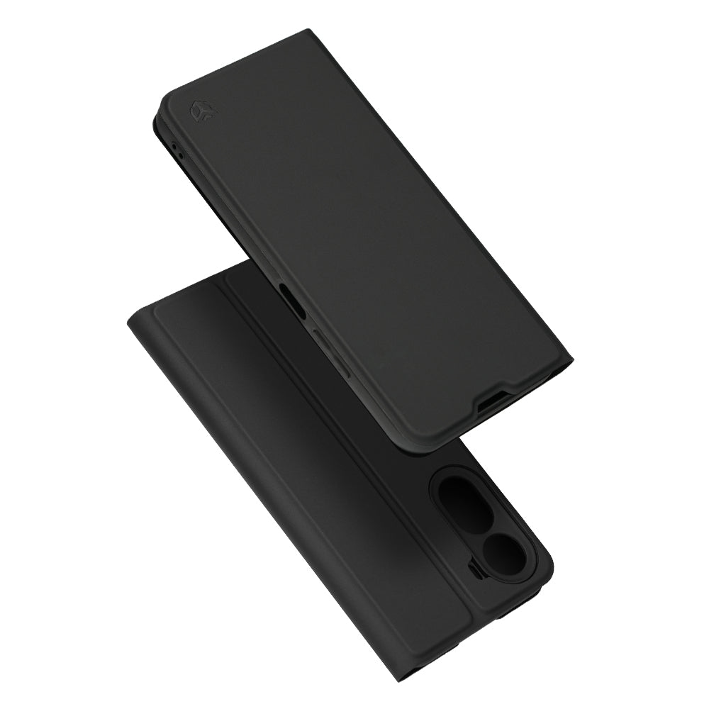 Pouzdro pro Xiaomi Redmi A7 Pro 4G, Techsuit, Magskin Book, Černé