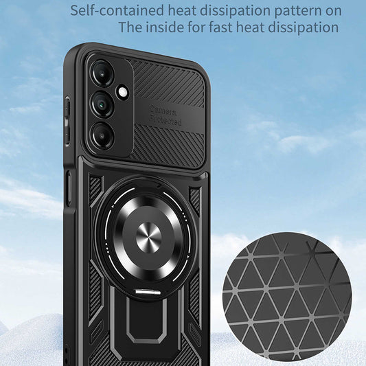 Pouzdro pro Xiaomi Redmi A7 Pro 4G, Techsuit, RuggedCam, Černé