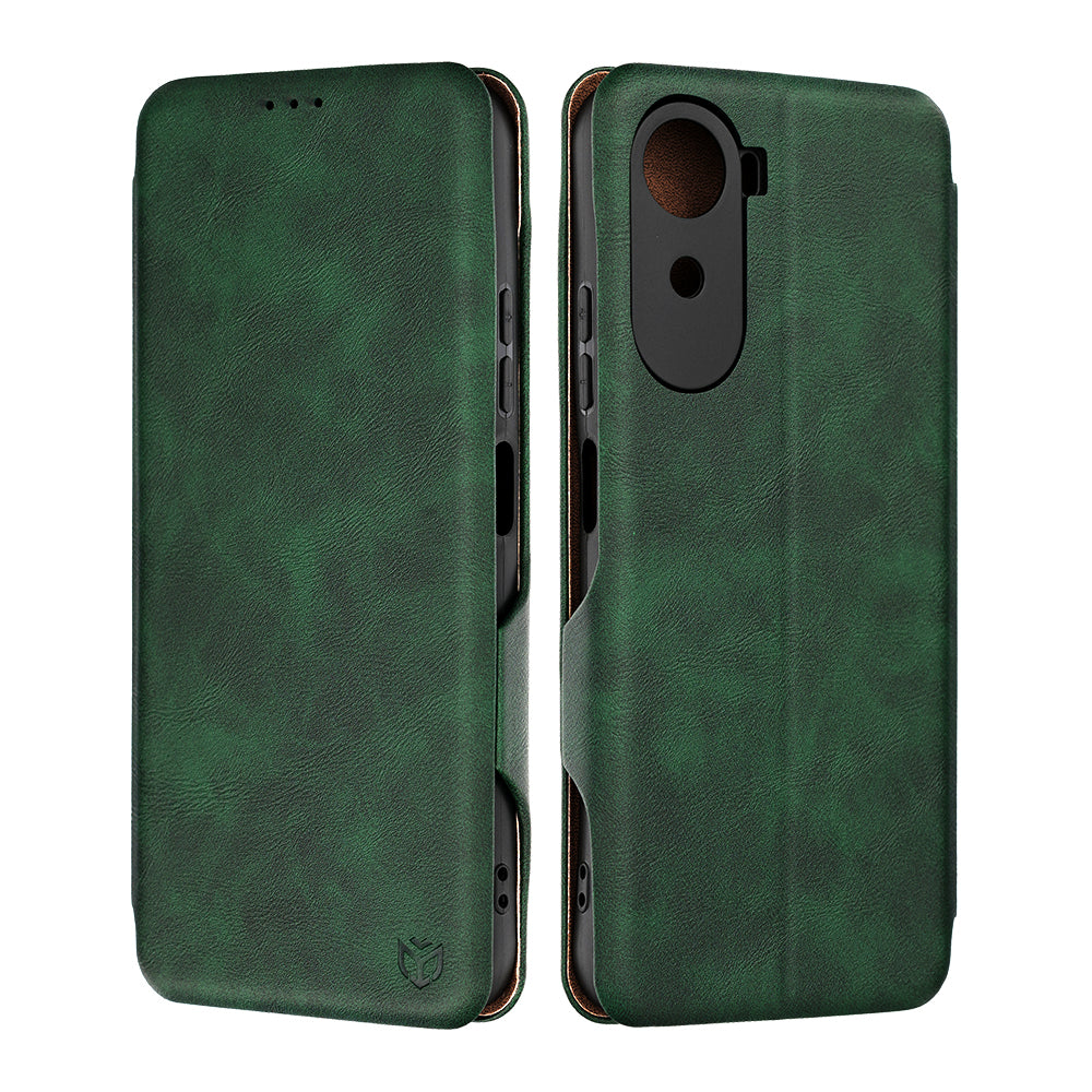 Pouzdro pro Xiaomi Redmi A7 Pro 4G, Techsuit, Safe Wallet Plus, Zelené