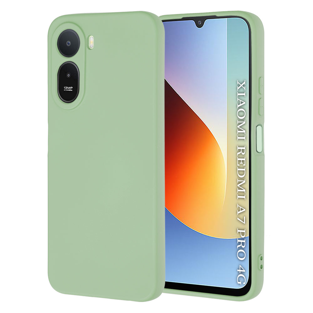 Pouzdro pro Xiaomi Redmi A7 Pro 4G, Techsuit, SoftFlex, Světle zelené
