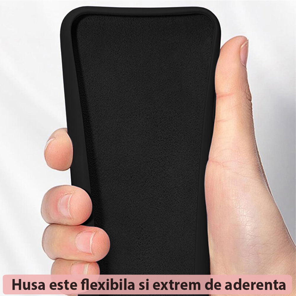 Pouzdro pro Xiaomi Redmi Note 13 4G, Techsuit, Soft Edge, Černá
