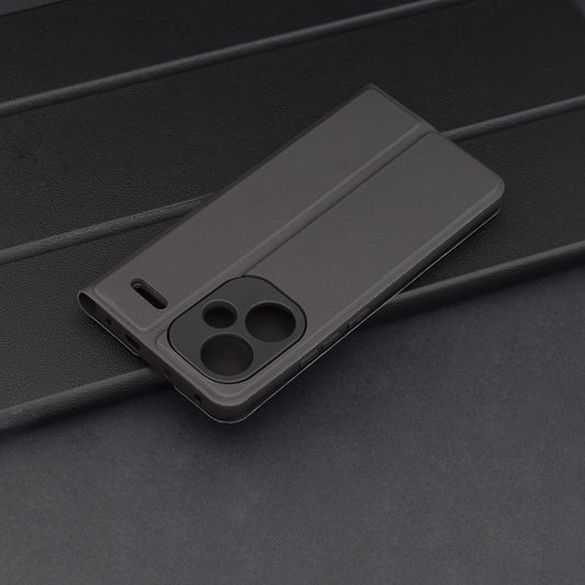 Pouzdro pro Xiaomi Redmi Note 13 Pro+, Techsuit, Magskin Book, Černé